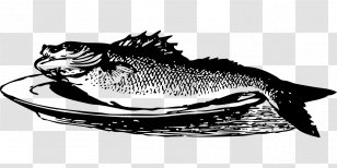 Fish Frying Clip Art - Food Transparent PNG