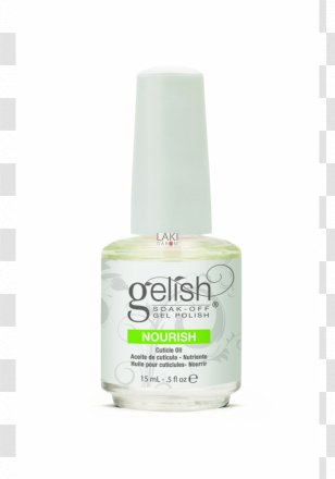 Cosmetics Nail Harmony NOURISH Cuticle Oil Gelish Nourish 15mL Polish - Dripping Transparent PNG