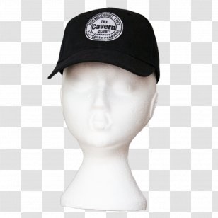 The Cavern Club Baseball Cap Hat Beanie - Hook And Loop Fastener - Mockup Transparent PNG