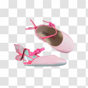 Pink M Walking - Baby Shoes Transparent PNG