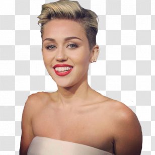 Miley Cyrus Long Hair Coloring Beauty - Heart Transparent PNG