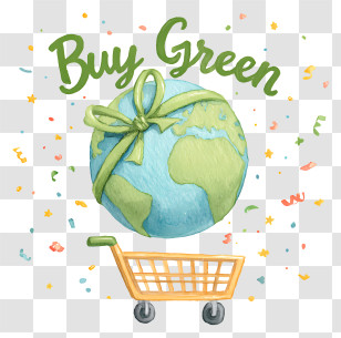 Buy Green - Buy Green Earth In Cart Transparent PNG
