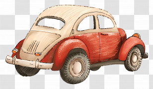 Car - Classic Vintage Car Illustration Transparent PNG