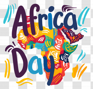 Africa Day - Africa Day Celebration Design Transparent PNG