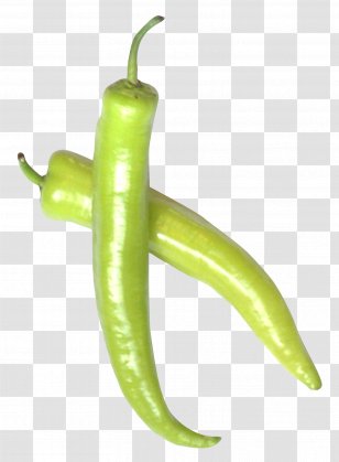 Serrano Pepper Jalapexf1o Cayenne Bell Chili - Green Transparent PNG