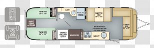 Airstream Caravan Campervans Trailer - Forest River - Bed Mattress Transparent PNG