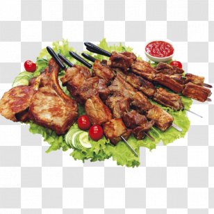 Shashlik Kebab Souvlaki Sushi Chicken - Fried Food Transparent PNG