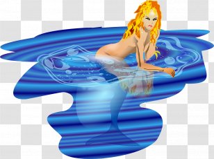 Mermaid Drawing Clip Art - Inflatable Transparent PNG