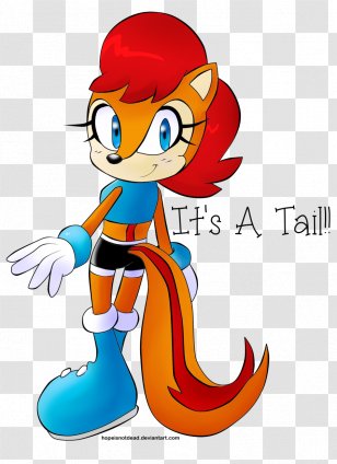 Princess Sally Acorn Fan Art Giraffe - Sonic And Transparent PNG