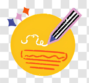 Drawing - Pencil Drawing On Circle Transparent PNG