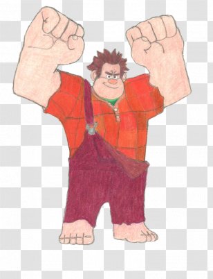 Cartoon Drawing Character DeviantArt - Human Behavior - Wreck It Ralph Transparent PNG