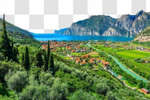 Lake Garda Como Malcesine Nagou2013Torbole Sirmione - National Park - European Town Aerial Views HD Photography Transparent PNG
