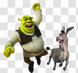Shrek The Musical Princess Fiona Donkey - Action Figure Transparent PNG