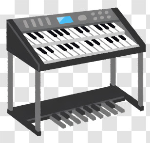 Music - Electronic Keyboard Instrument Transparent PNG