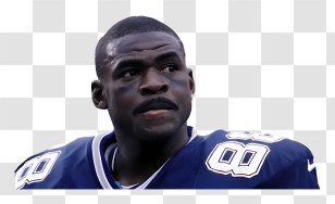 Michael Irvin - Football Player In Uniform Transparent PNG