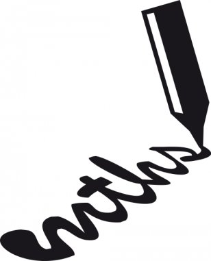 Writing Clip Art - Calligraphy - Designs Transparent PNG