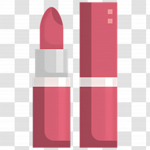 Lipsticks - Pink Lipstick Illustration Transparent PNG