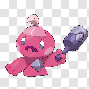Tinkatink - Pink Cartoon Character Illustration Transparent PNG