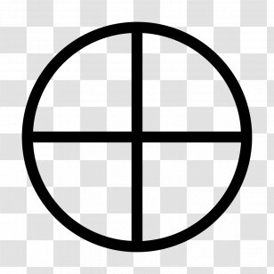 Ford Model A Car Wheel Of The Year Sun Cross - Sights Transparent PNG