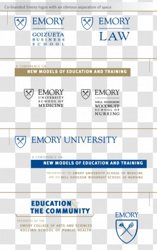 Web Page Organization Emory University Logo Brand - Document - Line Transparent PNG