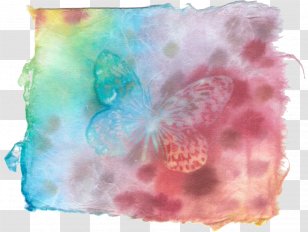 Paper Watercolor Painting Craft - Organism - Batik Transparent PNG