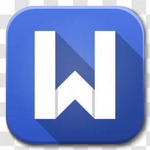 Electric Blue Angle Symbol - Kingsoft - Apps Wps Word Transparent PNG