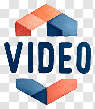 Video - Watercolor VIDEO Logo Design Transparent PNG