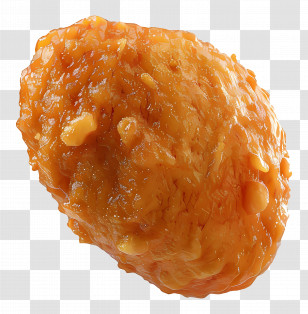 Chicken Nugget - Crispy Fried Chicken Piece Transparent PNG