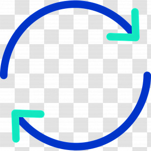 Circle Arrow - Two-Toned Circular Arrow Icon Transparent PNG