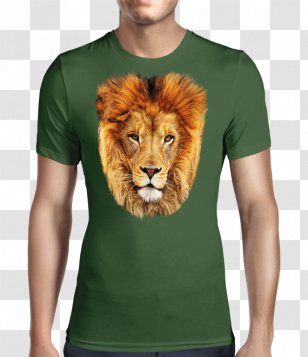 T-shirt Lion Clothing Husband - Cat Like Mammal Transparent PNG