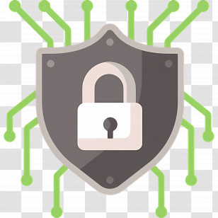 Cybersecurity - Cybersecurity Lock Icon Illustration Transparent PNG