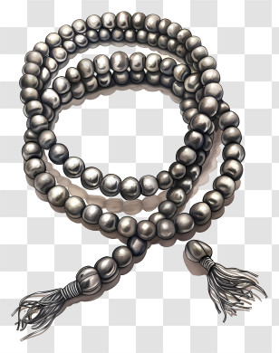 Beads - Silver Beads Jewelry Transparent PNG
