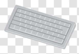 Computer - Gray Rectangular Air Filter Design Transparent PNG