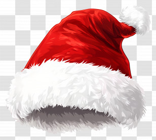 Santa Hat - Santa Claus Hat For Christmas Transparent PNG