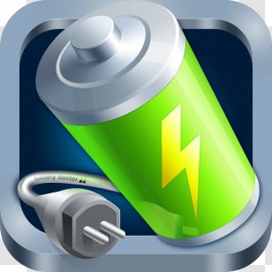 Battery Charger IPhone Android - Automotive Design Transparent PNG