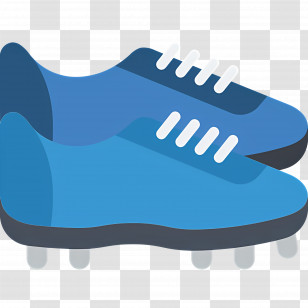 Football Boots - Blue Soccer Shoes Transparent PNG