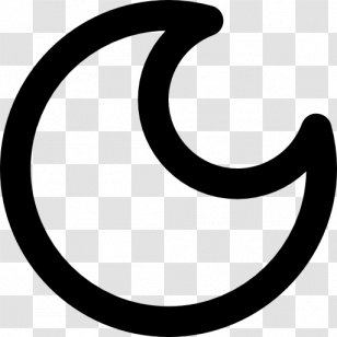 Clockwise Rotation Symbol Star And Crescent Circle - Relative Direction Transparent PNG