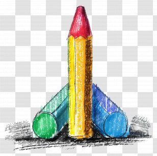 Crayon - Colorful Pencils For Drawing And Art Transparent PNG