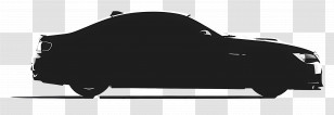 Car Silhouette - Black Car Silhouette Transparent PNG