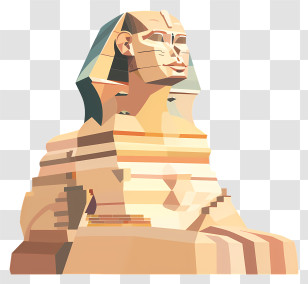 Egypt Sphinx - Sphinx Monument Illustration Transparent PNG