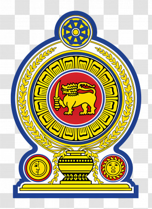 Sri Lanka Government Logo - Sri Lanka National Emblem Transparent PNG