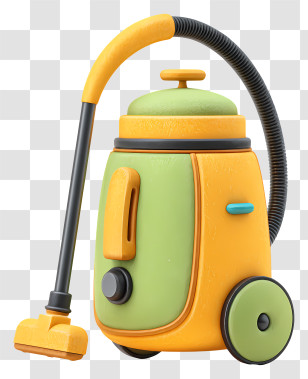 Vacuum Cleaner - Colorful Vacuum Cleaner For Home Cleaning Transparent PNG