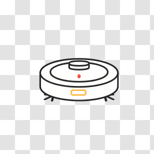 Icon - Automatic Robot Vacuum Transparent PNG