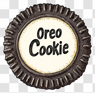 National Oreo Cookie Day - Oreo Cookie Illustration Transparent PNG