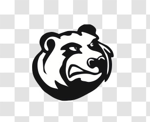 Bear Logo - Fierce Bear Logo Transparent PNG