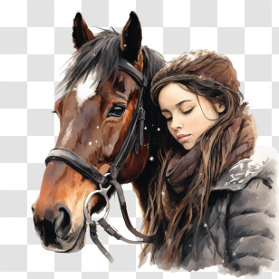 National I Love Horses Day
 - Girl With Horse Transparent PNG