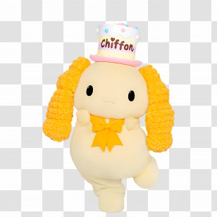 Chiffon - Cute Chiffon Character With Hat Transparent PNG