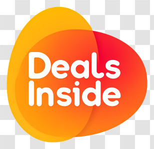 Deals Inside - Deals Inside Orange Badge Transparent PNG