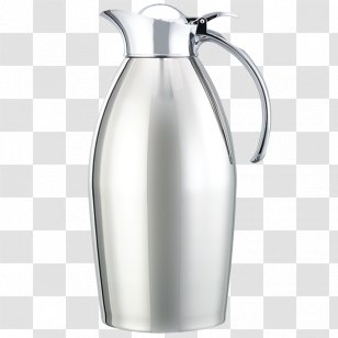 Jug Carafe Pitcher Kettle Thermoses - Stainless Steel Transparent PNG