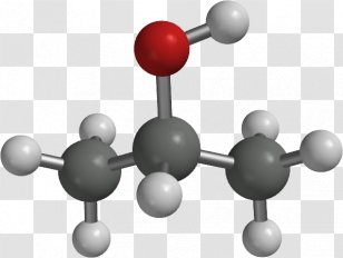 Isopropyl Alcohol Propyl Group Heptane Molecule Structural Formula - Tree Transparent PNG